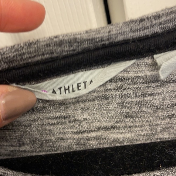 Athleta front tie long sleeve tee - small - Picture 4 of 7